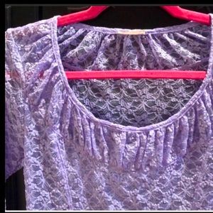 free people lace top